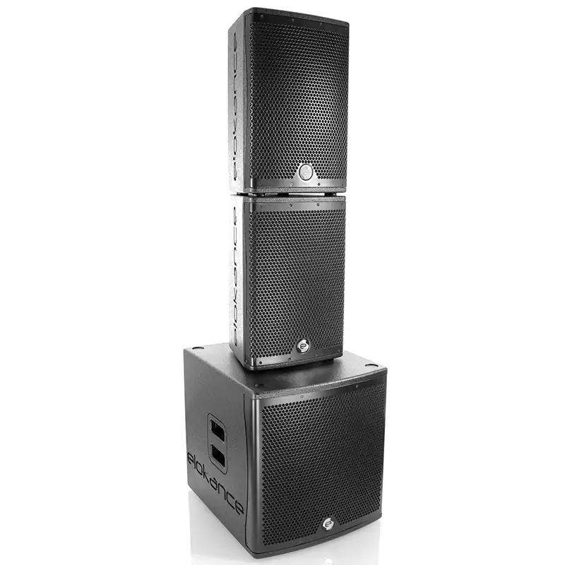 Kit subwoofer 15"/38cm + 2 sateliti 10"/25cm 800W RMS  ELO 800 MK2